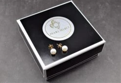 14K Gold Pearl Stud Earrings, Freshwater Pearl Earrings, Round Pearl Earrings, Christmas Gift White Pearl Earrings, Real Pearl Earrings, 16 14K Gold Pearl Stud Earrings, Freshwater Pearl Earrings, Round Pearl Earrings, Christmas Gift White Pearl Earrings, Real Pearl Earrings, -Jewellery Soldes Boutique il fullxfull.3442601134 ofxs