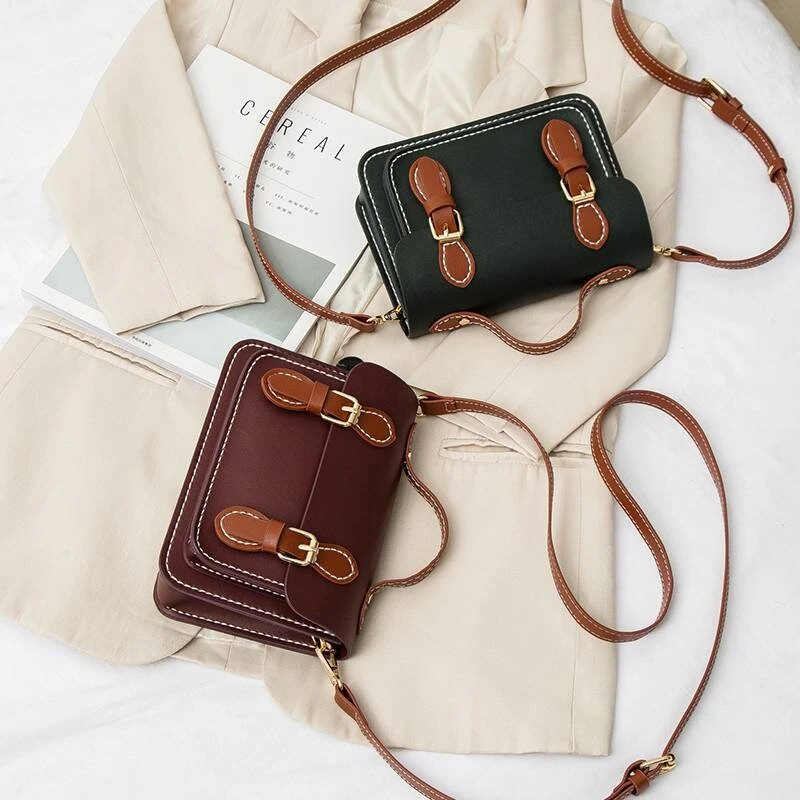 Vegan Leather Cambridge Bag Kit,Easy-To-Make Handmade Purse,3 Hours Process Hand-sewn Kawaii Handbag Christmas Gift For Women Girls 7 Vegan Leather Cambridge Bag Kit,Easy-To-Make Handmade Purse,3 Hours Process Hand-sewn Kawaii Handbag Christmas Gift For Women Girls - Image 5