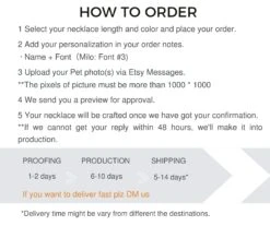 Custom Pet Portrait Necklace, Personalized Pet Photo Necklace, Pet Memorial Necklace, Picture Necklace, Personalized Gift, Christmas Gift -Jewellery Soldes Boutique il fullxfull.3457213418 7v8n 1