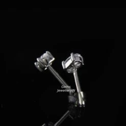 0.20ct Oval Diamond Stud Earrings, Everyday Minimalist Diamond Studs, Birthday Gifts, Wedding Gifts, Anniversary Gifts, Christmas Gifts -Jewellery Soldes Boutique il fullxfull.3458932014 7myi