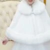 Ivory Cloak,Faux Fur Cloak,Wedding Cloak,Flower Girl Cloak,Winter Cape,Evening Shawl,Party Cape,Kids Cloak,Christmas Gift,Wedding Bolero -Jewellery Soldes Boutique il fullxfull.3465314936 60yf