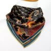 Silk Neckerchief, "Verge", Small 16" Accent Scarf, Fractal Design, Christmas Gifts For Women, Wrist Scarf, Purse Scarf, Friend Gift 2 Silk Neckerchief, "Verge", Small 16" Accent Scarf, Fractal Design, Christmas Gifts For Women, Wrist Scarf, Purse Scarf, Friend Gift -Jewellery Soldes Boutique il fullxfull.3481863273 igf3