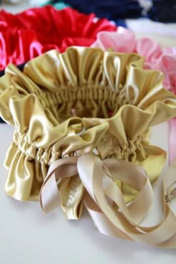 Gold Satin Statement Collar - Ballet Or Dance Collars - Victorian Fashion Choker, Ruff, Or Neck Frill - Victorian Christmas -Jewellery Soldes Boutique il fullxfull.3487061553 tfpz