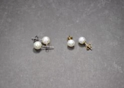 14K Gold Pearl Stud Earrings, Freshwater Pearl Earrings, Round Pearl Earrings, Christmas Gift White Pearl Earrings, Real Pearl Earrings, 18 14K Gold Pearl Stud Earrings, Freshwater Pearl Earrings, Round Pearl Earrings, Christmas Gift White Pearl Earrings, Real Pearl Earrings, -Jewellery Soldes Boutique il fullxfull.3490269079 rpsd