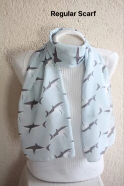 Shark Scarf Mama Shark Gifts Infinity Scarf Shark Lovers Gift Ideas Christmas Gift -Jewellery Soldes Boutique il fullxfull.3492449450 5a9l