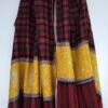 Premium Multicolor Tartan Maroon Sozni Embroidered Wedding Cashmere Large Wrap, Wedding Scarf, Christmas Gift, Valentine Shawl, Winter Wrap 2 Premium Multicolor Tartan Maroon Sozni Embroidered Wedding Cashmere Large Wrap, Wedding Scarf, Christmas Gift, Valentine Shawl, Winter Wrap -Jewellery Soldes Boutique il fullxfull.3493151397 snod