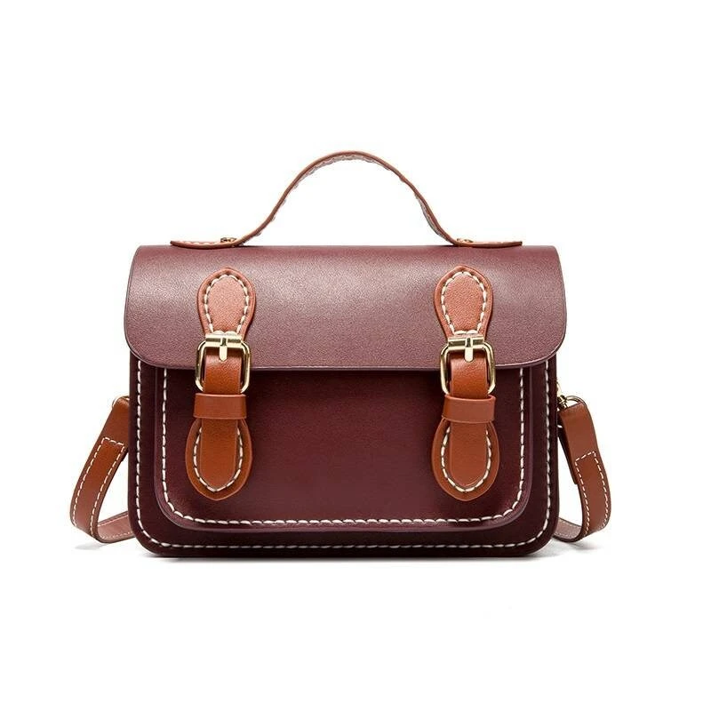 Vegan Leather Cambridge Bag Kit,Easy-To-Make Handmade Purse,3 Hours Process Hand-sewn Kawaii Handbag Christmas Gift For Women Girls 3 Vegan Leather Cambridge Bag Kit,Easy-To-Make Handmade Purse,3 Hours Process Hand-sewn Kawaii Handbag Christmas Gift For Women Girls