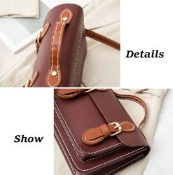 Vegan Leather Cambridge Bag Kit,Easy-To-Make Handmade Purse,3 Hours Process Hand-sewn Kawaii Handbag Christmas Gift For Women Girls 18 Vegan Leather Cambridge Bag Kit,Easy-To-Make Handmade Purse,3 Hours Process Hand-sewn Kawaii Handbag Christmas Gift For Women Girls -Jewellery Soldes Boutique il fullxfull.3499306907 8t1h