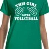 Volleyball Shirt This Girls Loves Volleyball - Christmas Gift - Womens T Shirt Friend Gift Idea For Athletic Sports Group Team Beach Lover -Jewellery Soldes Boutique il fullxfull.3510699367 wspu