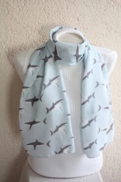 Shark Scarf Mama Shark Gifts Infinity Scarf Shark Lovers Gift Ideas Christmas Gift -Jewellery Soldes Boutique il fullxfull.3540082195 n8c6