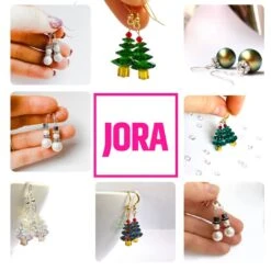 Christmas Tree Earrings, Genuine Swarovski Christmas Earrings, Holiday Tree Earrings, Festive Gifts, UK Seller -Jewellery Soldes Boutique il fullxfull.3543867999 c4ut