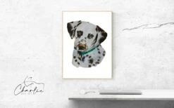 Custom Pet Portrait From Photo Pet Loss Memorial Best Gift For Pet Owner Watercolor Personalized Christmas Gift -Jewellery Soldes Boutique il fullxfull.3547767443 2tz5