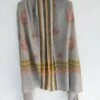Sozni Embroidered Striped Checkered Multicolor Handmade Cashmere Shawl, Wedding Shawl, Anniversary Wrap, Christmas Gift, Girl Friend's Gift. -Jewellery Soldes Boutique il fullxfull.3561803797 3mvf