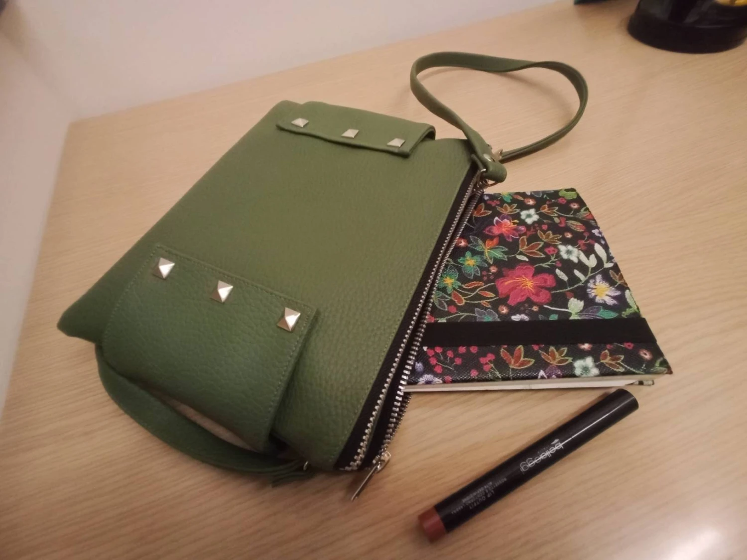 Elefant Bag, Faux Leather Bag, Shoulder Bag, Clutch, Made In Italy, Handmade Bag, Bag With Shoulder Strap, Christmas Gift 6 Elefant Bag, Faux Leather Bag, Shoulder Bag, Clutch, Made In Italy, Handmade Bag, Bag With Shoulder Strap, Christmas Gift - Image 4