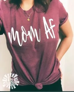 Mom AF Shirt, Mom Shirt, Mom Gift, Mom Birthday Gift, Mom Christmas Gift, Mom Life Shirt, Mama Bear Shirt, Pregnancy Gender Reveal