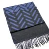 Dark Blue Black Brick Pattern Wool Men Scarf, Suit Scarf, Scarves For Men, Winter Scarf, Fabric Scarf, Christmas Gift, Valentines Gift -Jewellery Soldes Boutique il fullxfull.3602798783 rvpu