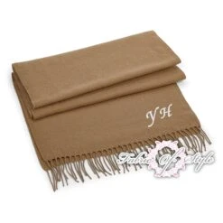 Personalised Embroidered Custom Winter Scarf Any Name Or Initials Unisex Perfect Birthday Valentines Mothers Day Christmas Gift For Her -Jewellery Soldes Boutique il fullxfull.3612740438 rkiy