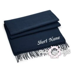 Personalised Embroidered Custom Winter Scarf Any Name Or Initials Unisex Perfect Birthday Valentines Mothers Day Christmas Gift For Her -Jewellery Soldes Boutique il fullxfull.3612740510 xnxe