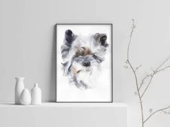 Custom Pet Portrait From Photo Pet Loss Memorial Best Gift For Pet Owner Watercolor Personalized Christmas Gift -Jewellery Soldes Boutique il fullxfull.3639960536 8tvx