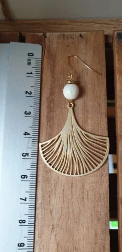 Golden Collection - Ginkgo Leaf Gold Earrings. Jewelry For Women. Christmas Jewelry Gift 14 Golden Collection - Ginkgo Leaf Gold Earrings. Jewelry For Women. Christmas Jewelry Gift -Jewellery Soldes Boutique il fullxfull.3647501421 9x3m