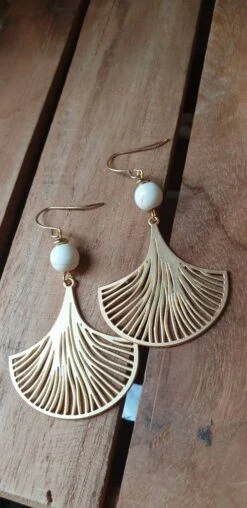 Golden Collection - Ginkgo Leaf Gold Earrings. Jewelry For Women. Christmas Jewelry Gift 12 Golden Collection - Ginkgo Leaf Gold Earrings. Jewelry For Women. Christmas Jewelry Gift -Jewellery Soldes Boutique il fullxfull.3647501457 svde