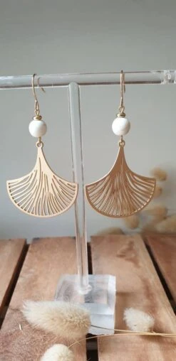 Golden Collection - Ginkgo Leaf Gold Earrings. Jewelry For Women. Christmas Jewelry Gift 13 Golden Collection - Ginkgo Leaf Gold Earrings. Jewelry For Women. Christmas Jewelry Gift -Jewellery Soldes Boutique il fullxfull.3647501569 n4wv