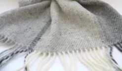 Plaid Blanket Scarf, 100% Wool Scarf, Wool Bed Runner, Oversized Blanket ScarfThick Wool Scarf, Winter Wedding Favors, Christmas Gift