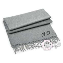 Personalised Embroidered Custom Winter Scarf Any Name Or Initials Unisex Perfect Birthday Valentines Mothers Day Christmas Gift For Her -Jewellery Soldes Boutique il fullxfull.3660354775 tb24