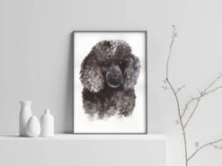 Custom Pet Portrait From Photo Pet Loss Memorial Best Gift For Pet Owner Watercolor Personalized Christmas Gift -Jewellery Soldes Boutique il fullxfull.3687570435 illq