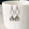 Silver Charcoal Drop Earrings. Charcoal Grey Teardrop Drop Earrings. Gift For Her. Dangle Earrings. Modern Drop Earrings. Christmas Gift. 1 Silver Charcoal Drop Earrings. Charcoal Grey Teardrop Drop Earrings. Gift For Her. Dangle Earrings. Modern Drop Earrings. Christmas Gift. -Jewellery Soldes Boutique il fullxfull.3694353594 r3qg