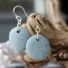 Beach Pebble Earrings, Beach Stone Jewelry, Natural Pebble Jewelry Made In Nova Scotia Canada, Christmas Gift 2 Beach Pebble Earrings, Beach Stone Jewelry, Natural Pebble Jewelry Made In Nova Scotia Canada, Christmas Gift -Jewellery Soldes Boutique il fullxfull.3762647110 omi5