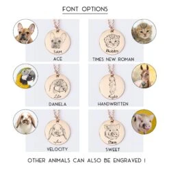 Custom Dog Mom Necklace, Pet Memorial Gift For Her, Personalized Cat Lover Cat Loss Of Dog Christmas Gifts -Jewellery Soldes Boutique il fullxfull.3808159594 imka