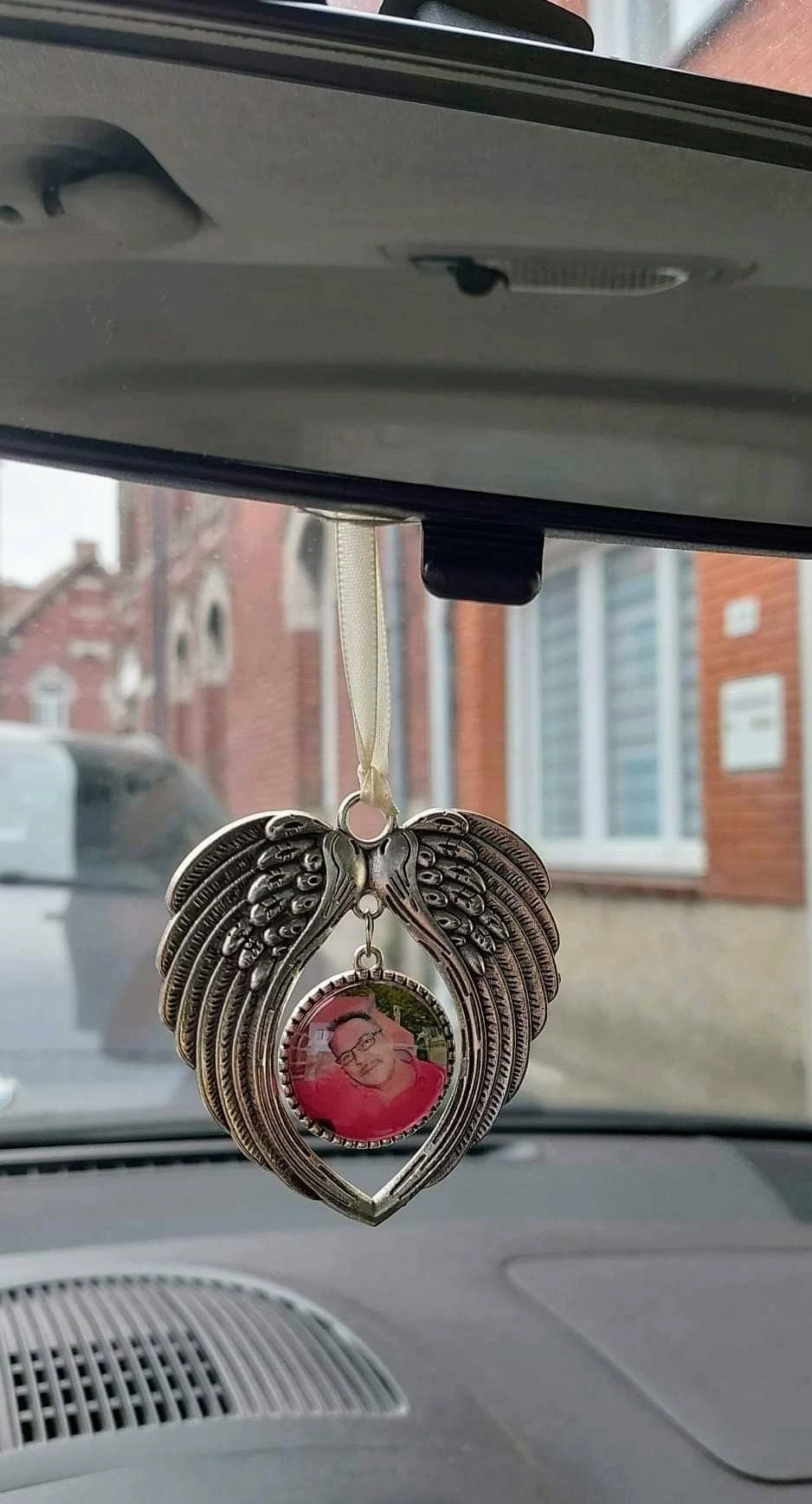 Christmas Tree Decoration Medallion Keepsake Memorial Tribute Mourning With Ribbon Cabochon Of Your Choice Also For Jewelry Wedding Bridal Bouquet 7 Christmas Tree Decoration Medallion Keepsake Memorial Tribute Mourning With Ribbon Cabochon Of Your Choice Also For Jewelry Wedding Bridal Bouquet - Image 5