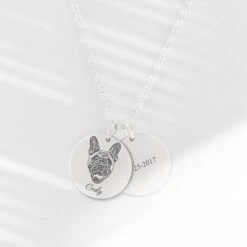Custom Pet Portrait Necklace, Personalized Pet Photo Jewelry, Personalized Gift, Pet Photo Necklace, Pet Memorial Necklace, Christmas Gift 13 Custom Pet Portrait Necklace, Personalized Pet Photo Jewelry, Personalized Gift, Pet Photo Necklace, Pet Memorial Necklace, Christmas Gift -Jewellery Soldes Boutique il fullxfull.4025381502 t1as