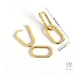 Hoop Earrings, Double Hoop Earrings, Minimalist Hoop Earrings, Gold Earrings, Double Hoop Earrings, Everyday Earrings, Christmas Gifts -Jewellery Soldes Boutique il fullxfull.4067468584 iixv