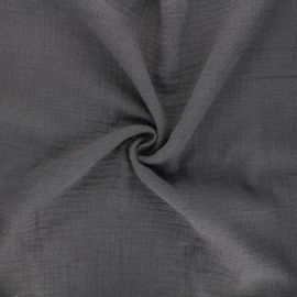 Scarf, Men's Gray Cotton Snood Scarf And Leather Cuff, Modern And Dandy Style, Gift For Him, Christmas Gift For Men. 8 Scarf, Men's Gray Cotton Snood Scarf And Leather Cuff, Modern And Dandy Style, Gift For Him, Christmas Gift For Men. - Image 6