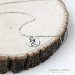 Custom Dog Mom Necklace, Pet Memorial Gift For Her, Personalized Cat Lover Cat Loss Of Dog Christmas Gifts -Jewellery Soldes Boutique il fullxfull.4121264526 rlqf
