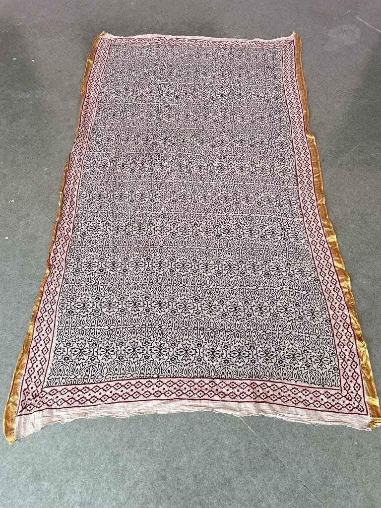 Hand Block Print Scarves Indian/Cotton Sarong/Gifts For Her/Scarf Women/Gifts For Mom/Christmas Gifts/Birthday Gifts 6 Hand Block Print Scarves Indian/Cotton Sarong/Gifts For Her/Scarf Women/Gifts For Mom/Christmas Gifts/Birthday Gifts - Image 4