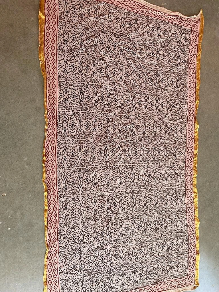 Hand Block Print Scarves Indian/Cotton Sarong/Gifts For Her/Scarf Women/Gifts For Mom/Christmas Gifts/Birthday Gifts 8 Hand Block Print Scarves Indian/Cotton Sarong/Gifts For Her/Scarf Women/Gifts For Mom/Christmas Gifts/Birthday Gifts - Image 6