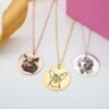 Silver Personalized Pet Necklace For Dogs Cats Mom's, Gold Pet Photo Pendant, Gift For Pet Lover, Pet Memorial Gift, Christmas Gifts For Mom -Jewellery Soldes Boutique il fullxfull.4158906451 qoh7