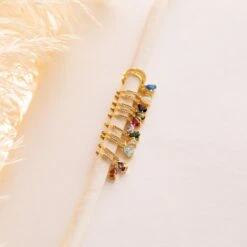 Birthstone Hoop Earrings By Caitlyn Minimalist • Minimalist Gold Hoops With Dangling Gemstone Charm • Christmas Gifts For Daughter • ER117 13 Birthstone Hoop Earrings By Caitlyn Minimalist • Minimalist Gold Hoops With Dangling Gemstone Charm • Christmas Gifts For Daughter • ER117 -Jewellery Soldes Boutique il fullxfull.4164560478 g2gu