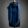 Square NAVY BLUE Color Linen Shawl For Women, Large Linen Unisex Scarf, Unisex Christmas Gift, Brown Linen Wrap, Gift For Him -Jewellery Soldes Boutique il fullxfull.4217833700 s1o1