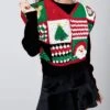 Christmas Handkint Vest, Crochet Vest, Cozy Holiday Waistcoat, HAND KNITTING -Jewellery Soldes Boutique il fullxfull.4237306329 3eec