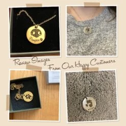 Dog Mom Necklace - Custom Dog Nose Print Necklace - Paw Print Necklace - Pet Memorial Jewelry - Christmas Gift Ideas -Jewellery Soldes Boutique il fullxfull.4250848096 deeg