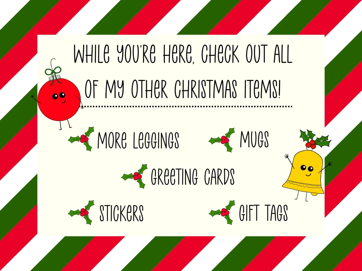 Women's Bell Christmas Leggings | Christmas Print Leggings | Christmas Outfit | Holiday Clothing | Kawaii Leggings | Christmas Pajamas 6 Women's Bell Christmas Leggings | Christmas Print Leggings | Christmas Outfit | Holiday Clothing | Kawaii Leggings | Christmas Pajamas - Image 4