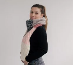 Knit Wool Scarf, Christmas Gift, Stocking Filler For Her, Hand Knit Scarf, Colour Block Scarf, Knit Neck Warmer, Pink Scarf, Soft Knit Scarf 18 Knit Wool Scarf, Christmas Gift, Stocking Filler For Her, Hand Knit Scarf, Colour Block Scarf, Knit Neck Warmer, Pink Scarf, Soft Knit Scarf -Jewellery Soldes Boutique il fullxfull.4267524324 jmze