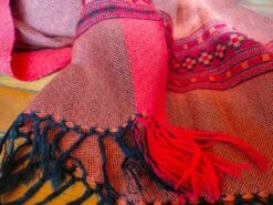 Deep Red Wool Scarf For Men And Women/ Blanket Scarf/wool Scarf/ Wool Shawl/ Christmas Gift -Jewellery Soldes Boutique il fullxfull.4284338540 qt3v