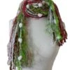 BEST SELLER Christmas Scarf, The Grinchie, Necklace Scarf, Knotted Scarf, Fringe Scarf, Lime And Red Scarf, Scarf For Christmas Party -Jewellery Soldes Boutique il fullxfull.4292320464 sk75