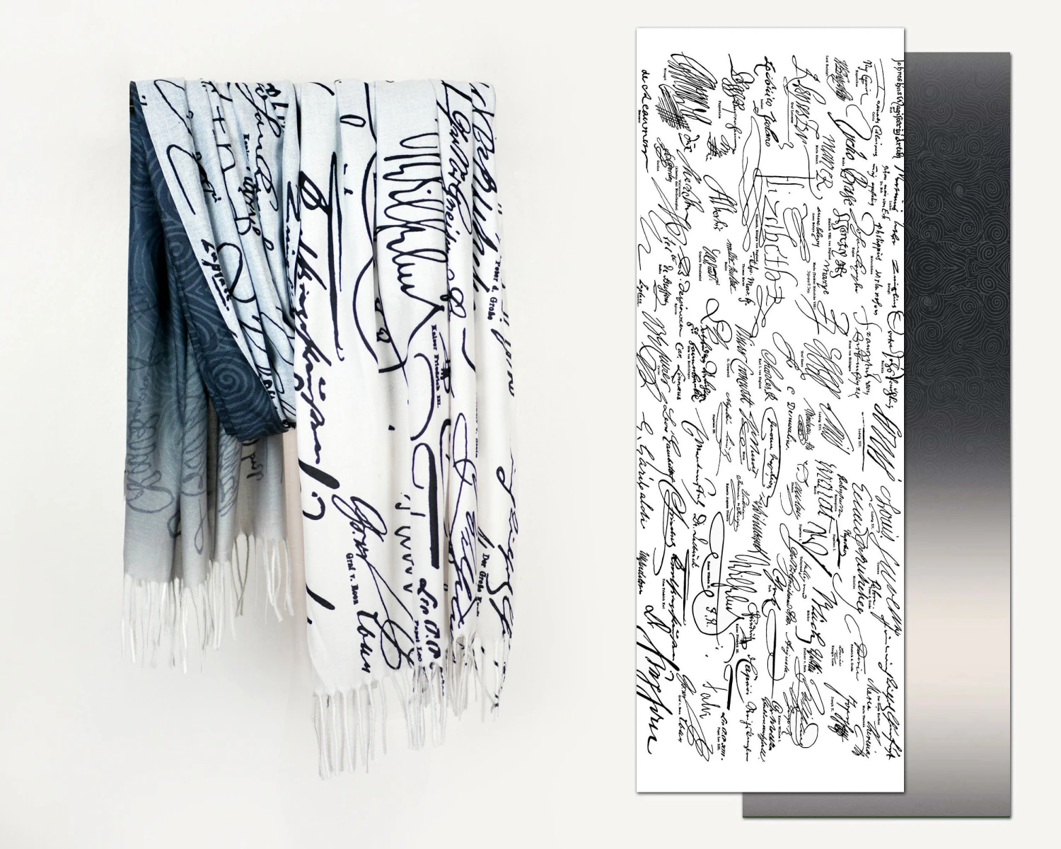 Vintage Paris Map Unique Reversible Shawl Black White Brown Gradient Fringe Travel Scarf Unisex Christmas Gift Wrap 6 Vintage Paris Map Unique Reversible Shawl Black White Brown Gradient Fringe Travel Scarf Unisex Christmas Gift Wrap - Image 4