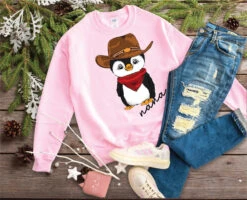 Personalized Christmas Hoodies, Couples Christmas Penguin Sweatshirts, Family Hoodie, Matching Penguins Sweater, Cute Christmas 176 -Jewellery Soldes Boutique il fullxfull.4314788607 3ppe